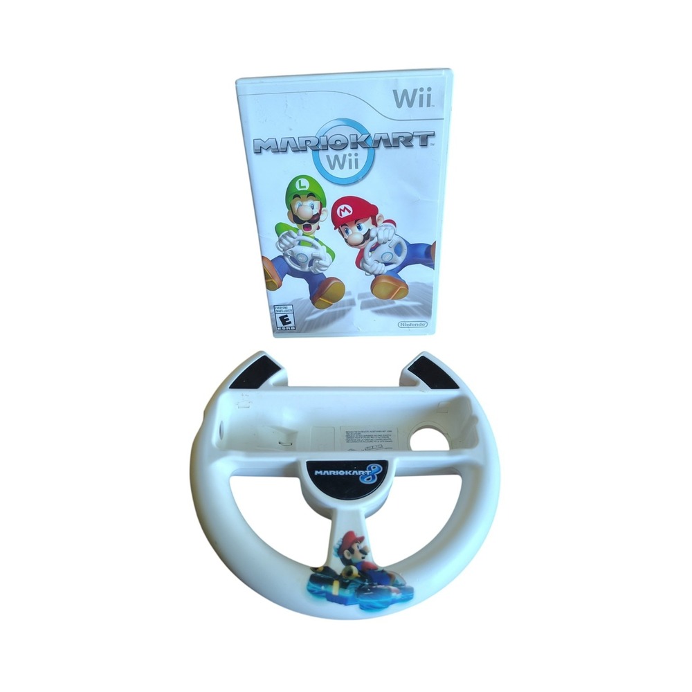 NINTENDO Wii‎ MARIO KART WITH STEERING WHEEL